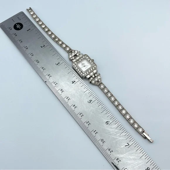 Cenere New York WORKING Watch Bling Rhinestone Stainless Steel Cenere New York Women main image 4